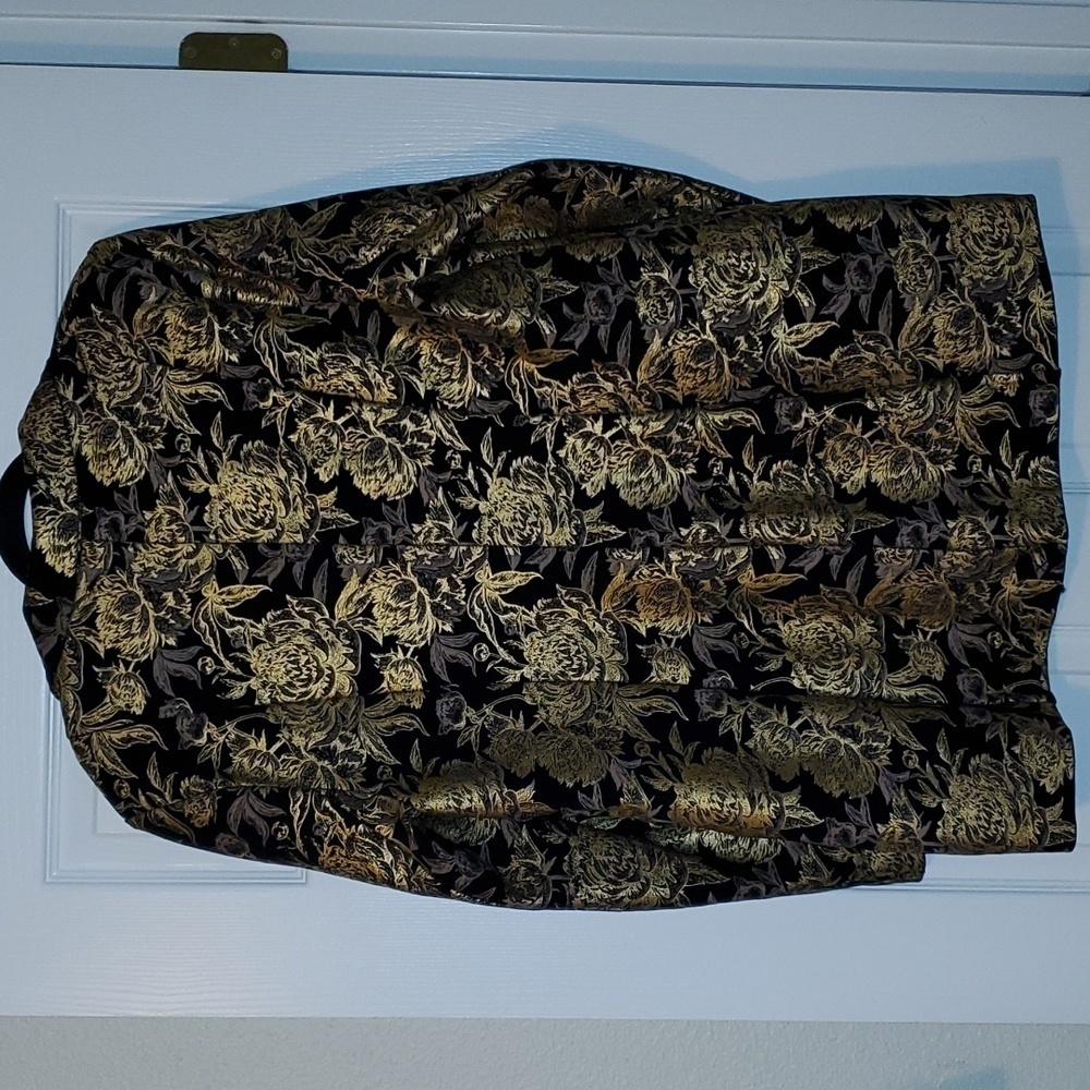 Soft Surroundings Moonstruck Black and Gold Jacket Size Large - Picture 8 of 8